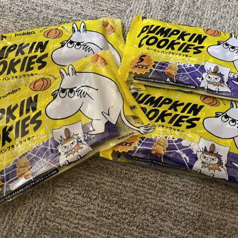ムーミンのパンプキンクッキーを頂きました💗